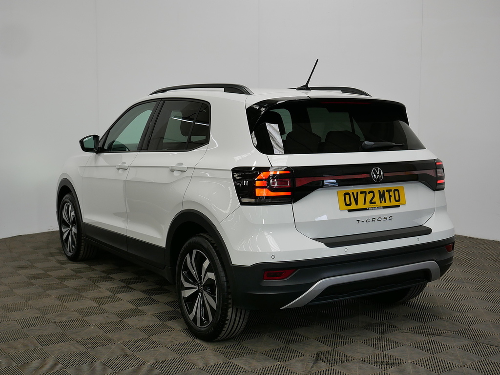 Volkswagen T-Cross Tsi Black Edition White #6