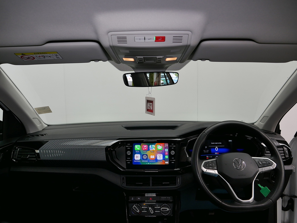 Volkswagen T-Cross Tsi Black Edition White #3