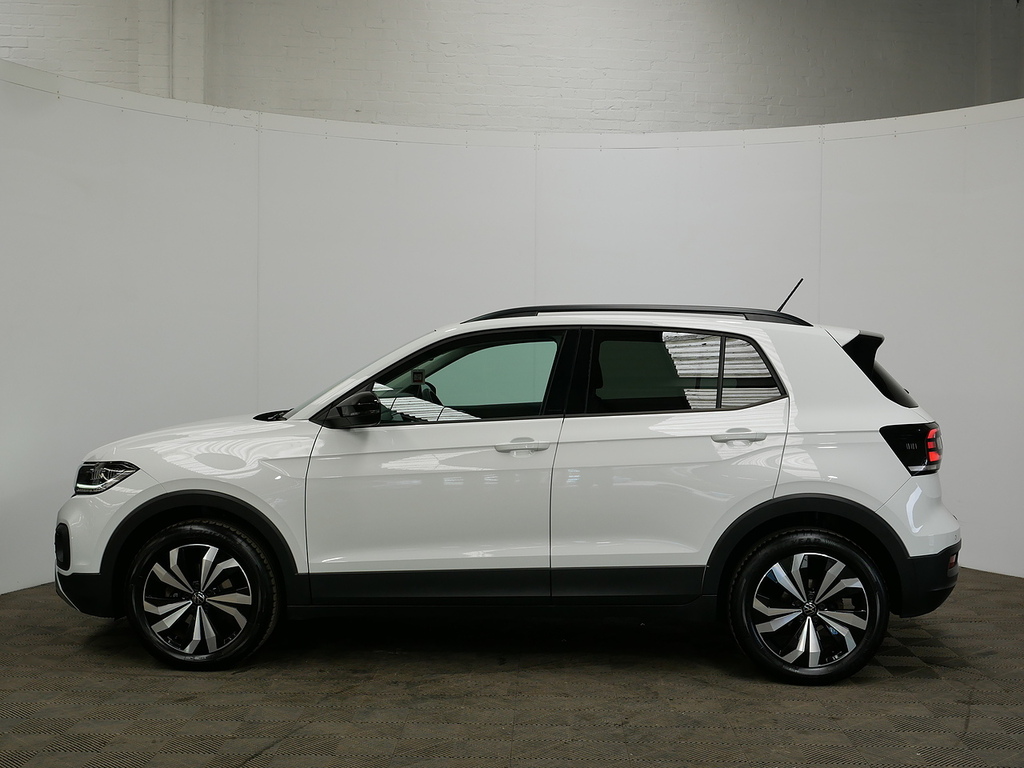 Volkswagen T-Cross Tsi Black Edition White #5