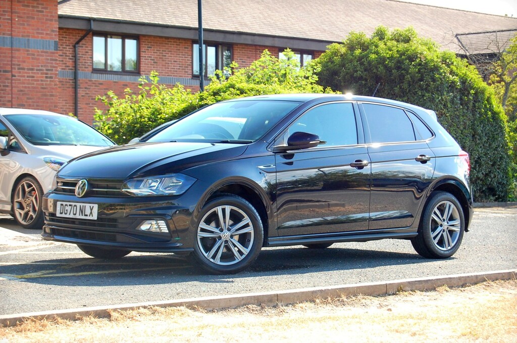 Volkswagen Polo 1.0 Tsi R-line 5-Door - Fsh - 16Inch Alloys P. Sen DG70NLX Black #5