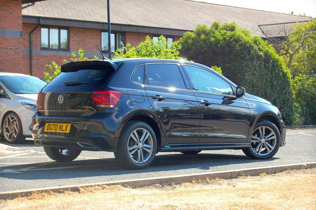 Volkswagen Polo 1.0 Tsi R-line 5-Door - Fsh - 16Inch Alloys P. Sen DG70NLX Black #6