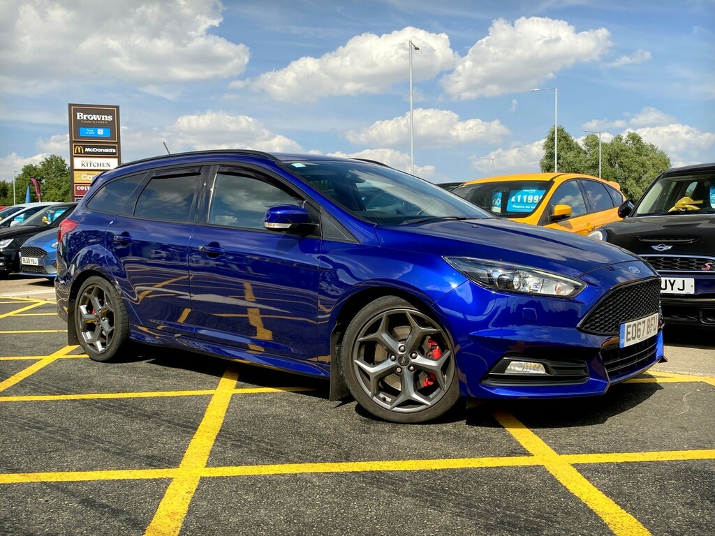 Ford Focus St-3 2.0 Ecoboost - Rare Estate Model - 27 800 Mil Blue #5