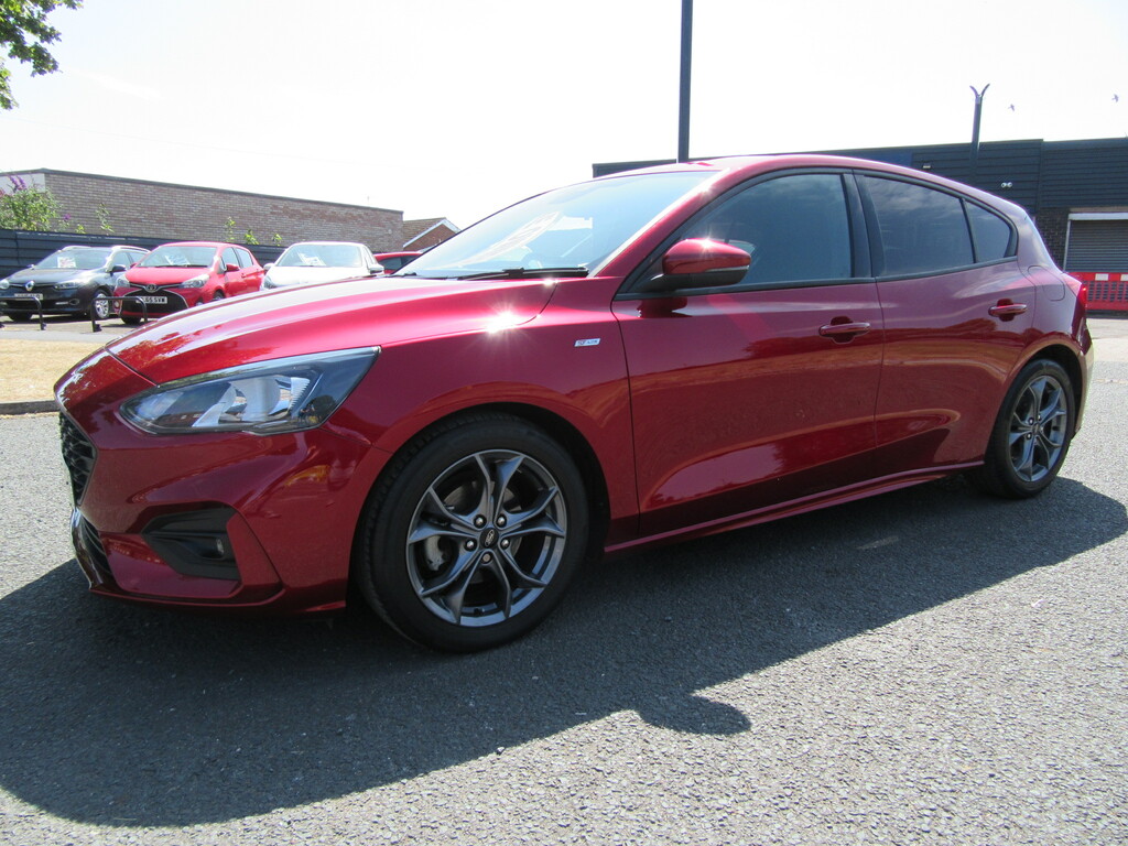 Ford Focus St-line 1L St-line Euro 6 YE68MPR Red #4