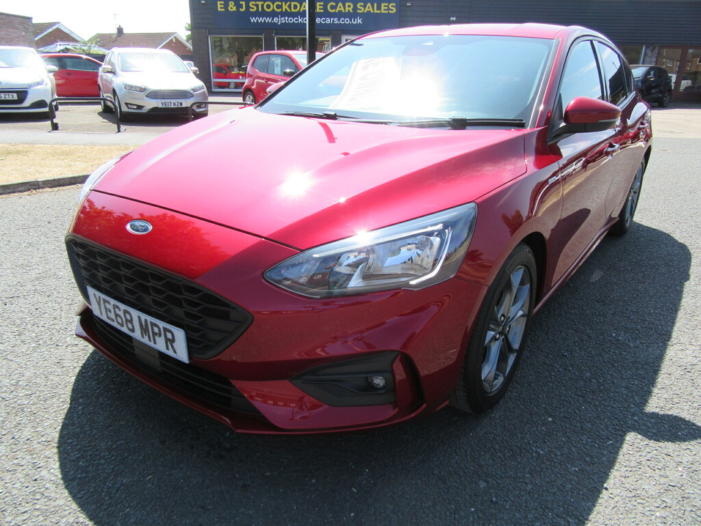 Ford Focus St-line 1L St-line Euro 6 YE68MPR Red #2