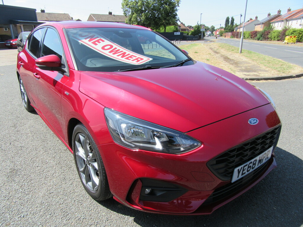 Ford Focus St-line 1L St-line Euro 6 YE68MPR Red #6