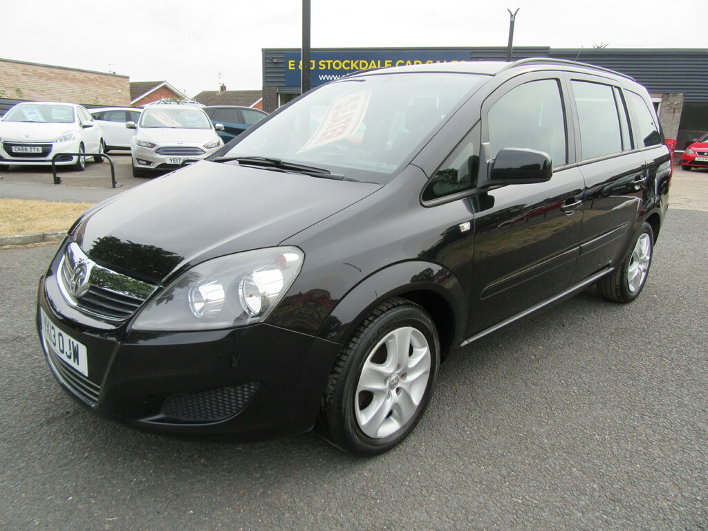 Vauxhall Zafira Exclusive 1.6L Euro 5 Black #2