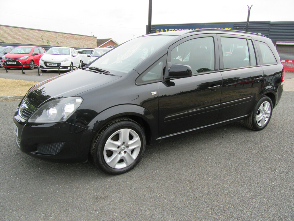 Vauxhall Zafira Exclusive 1.6L Euro 5 Black #3