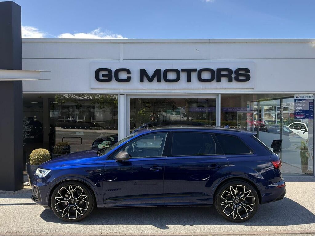 Audi Q7 3.0 Tfsi V6 55 Vorsprung Suv Tiptronic S9ALY Blue #4