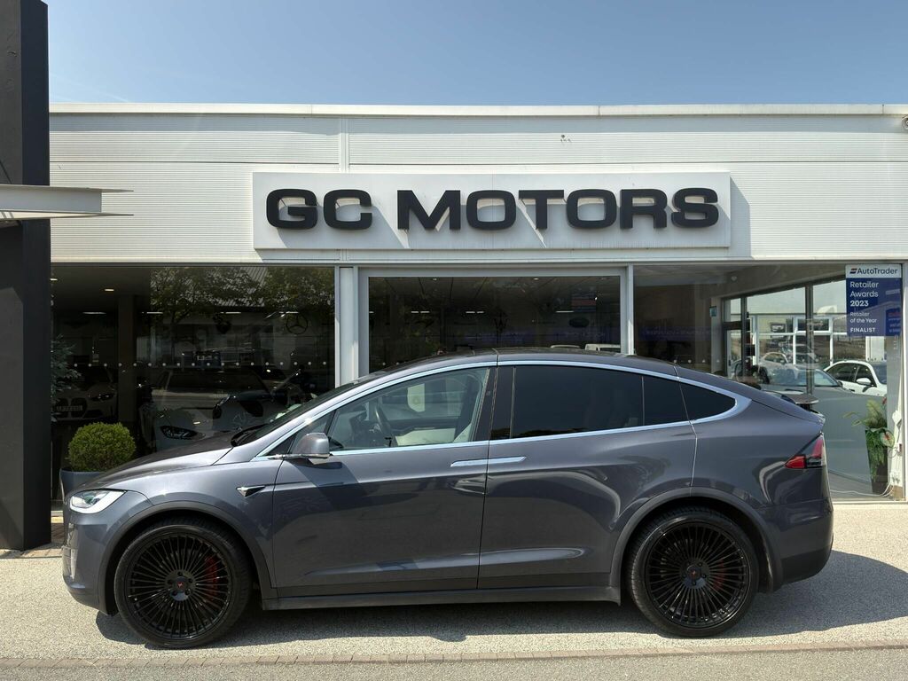Tesla Model X Dual Motor Performance Suv 4Wd Grey #4