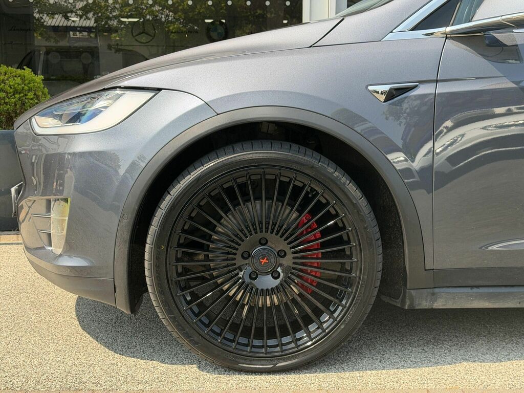 Tesla Model X Dual Motor Performance Suv 4Wd Grey #3