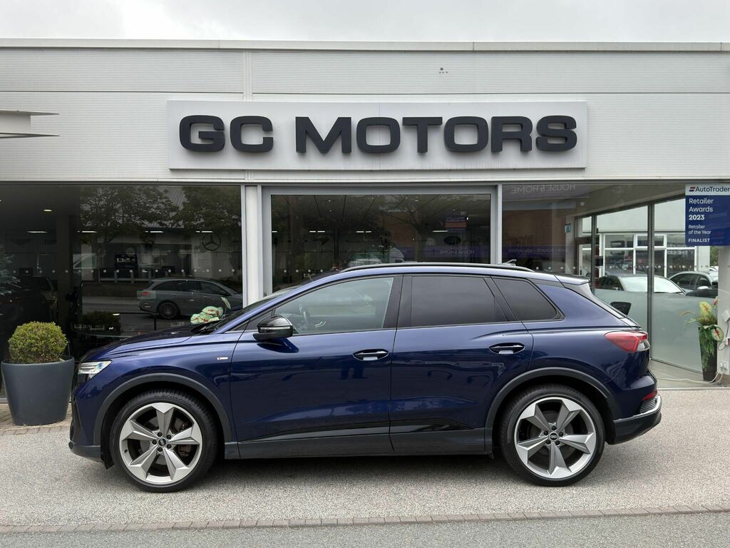 Audi Q4 E Tron 125Kw 35 55Kwh S Line 20In Alloys Comfort Blue #4