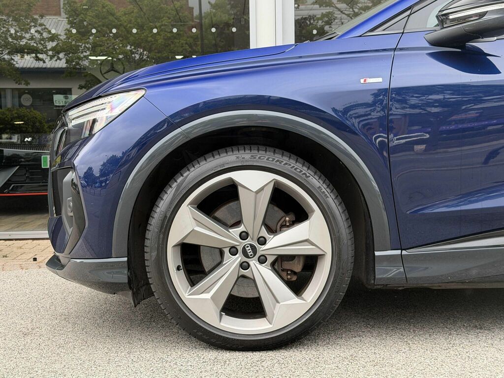 Audi Q4 E Tron 125Kw 35 55Kwh S Line 20In Alloys Comfort Blue #3