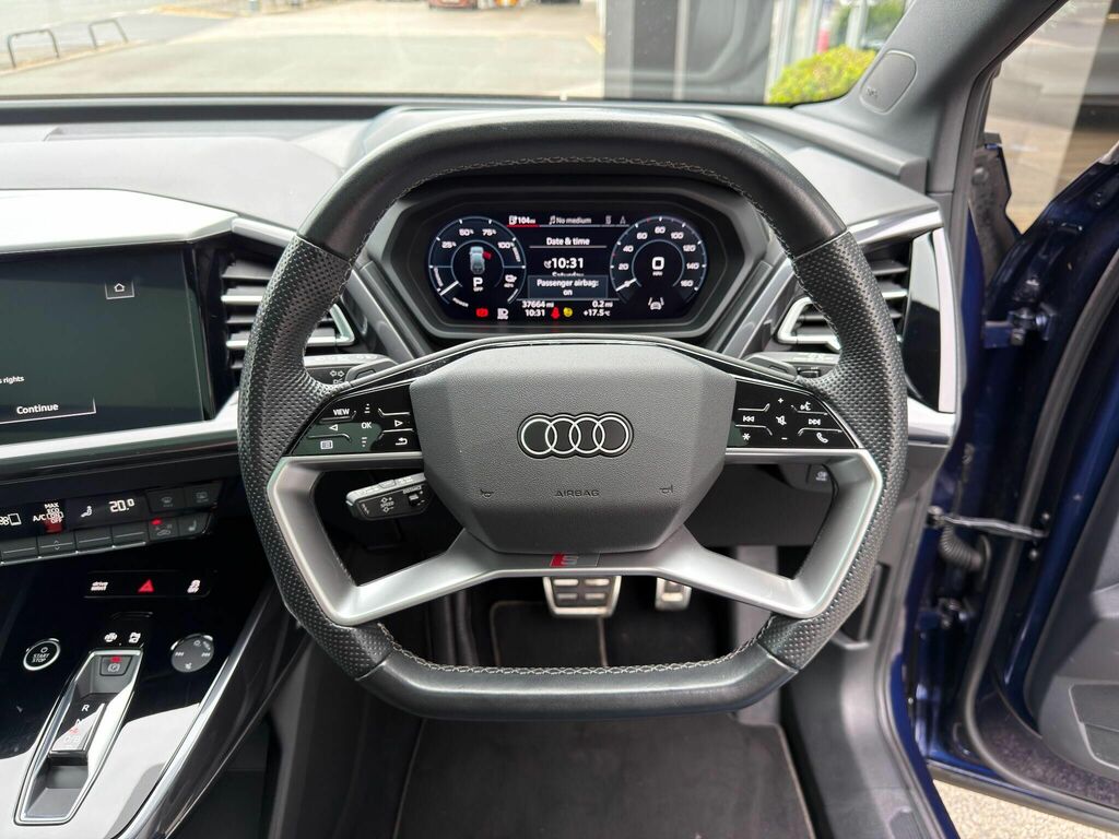 Audi Q4 E Tron 125Kw 35 55Kwh S Line 20In Alloys Comfort Blue #23