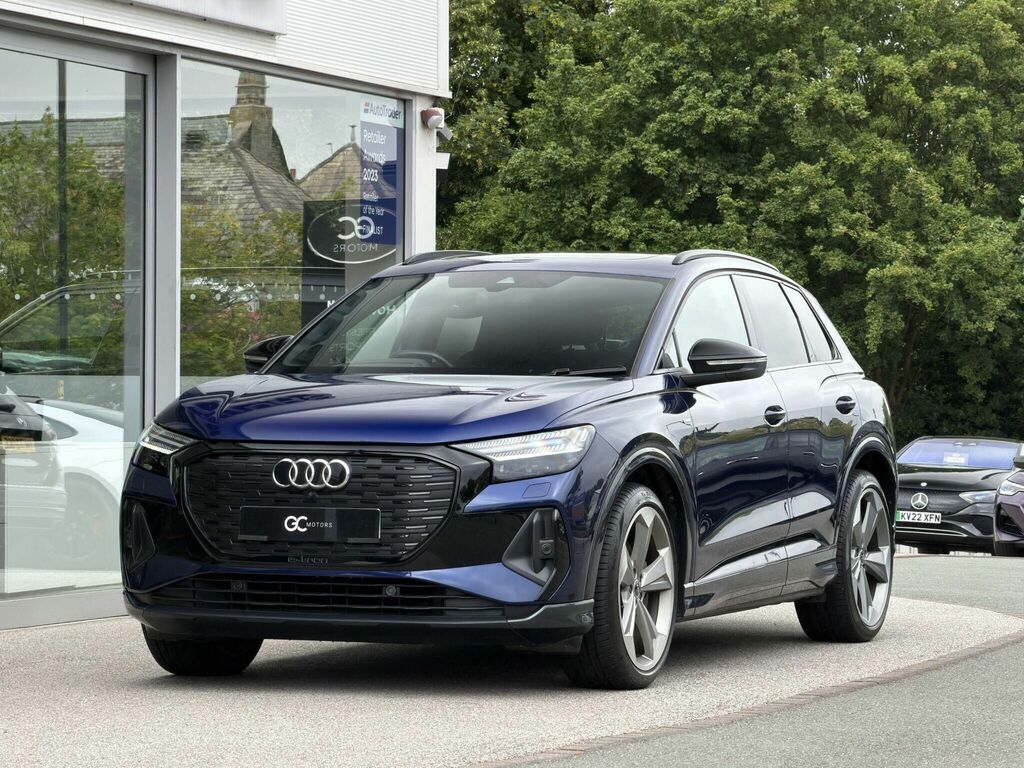 Audi Q4 E Tron 125Kw 35 55Kwh S Line 20In Alloys Comfort Blue #1
