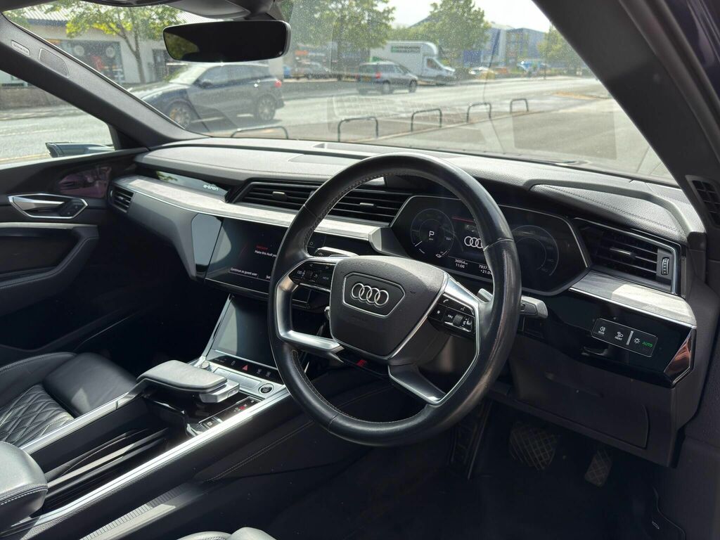 Audi E-tron 2021 50 Sport Suv Quattro 71.2Kw Black #11