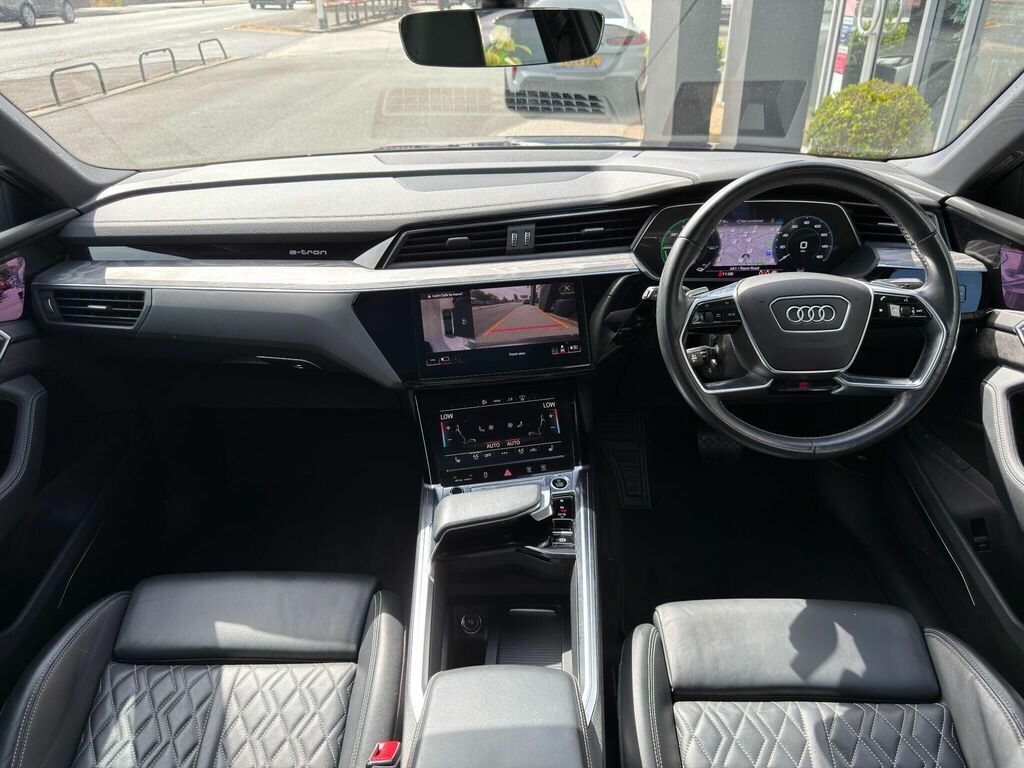 Audi E-tron 2021 50 Sport Suv Quattro 71.2Kw Black #9