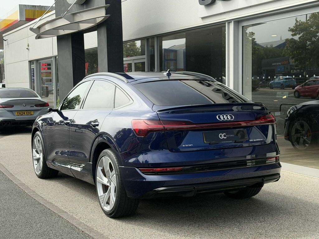 Audi E-tron 2021 50 Sport Suv Quattro 71.2Kw Black #7