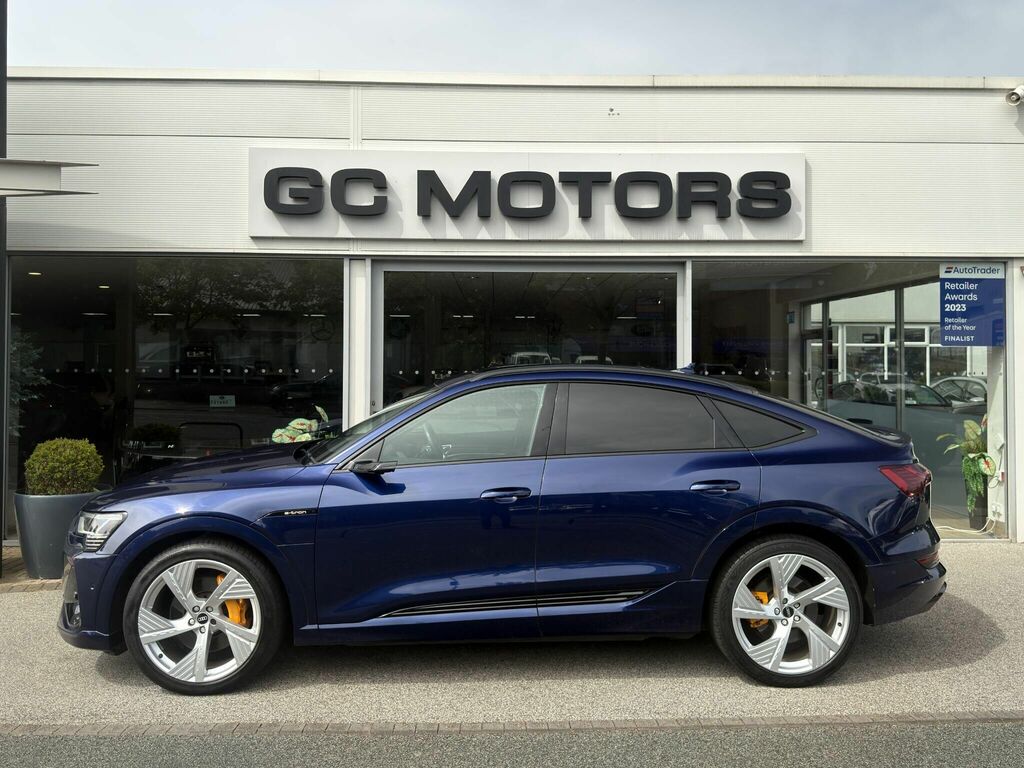 Audi E-tron 55 Vorsprung Sportback Quattro 9 Blue #3