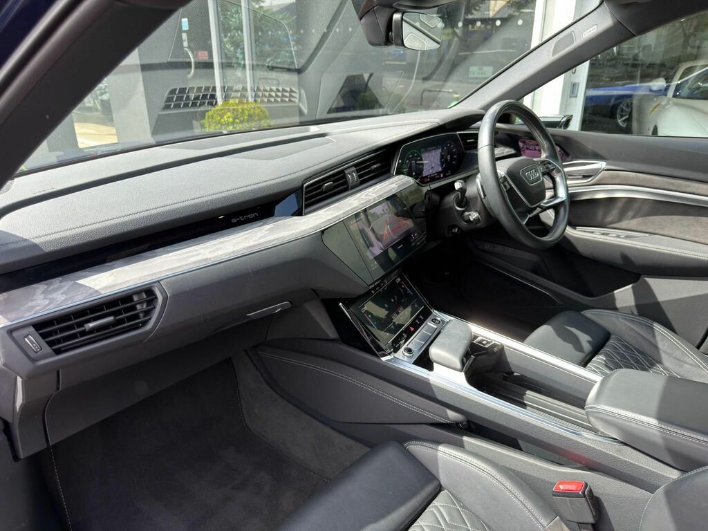 Audi E-tron 2021 50 Sport Suv Quattro 71.2Kw Black #10