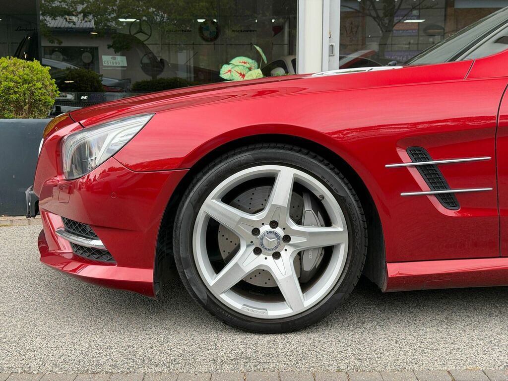 Mercedes-Benz SL Class 3.0 Sl400 Amg Sport Convertible G-troni Red #3