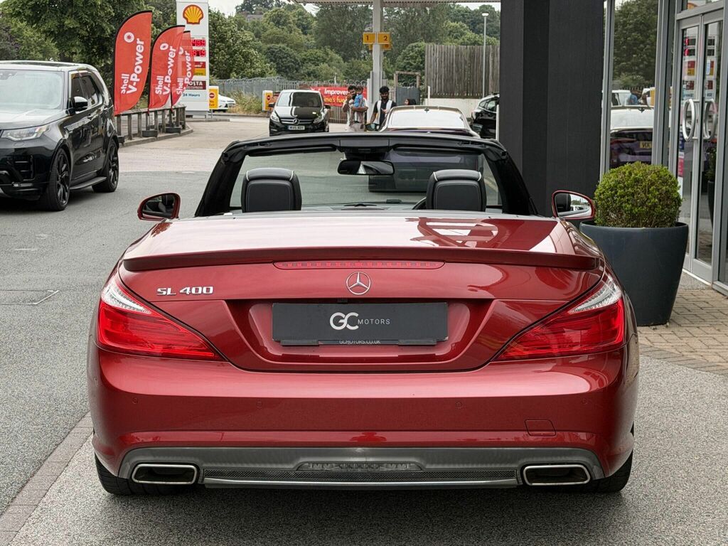 Mercedes-Benz SL Class 3.0 Sl400 Amg Sport Convertible G-troni Red #6