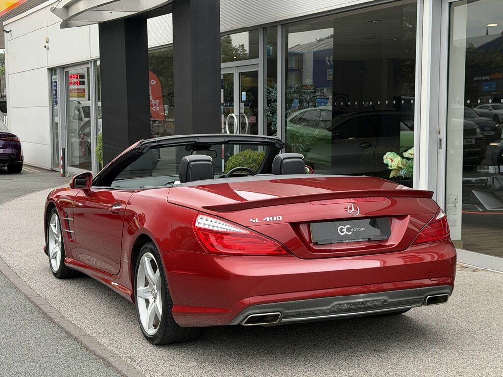Mercedes-Benz SL Class 3.0 Sl400 Amg Sport Convertible G-troni Red #5
