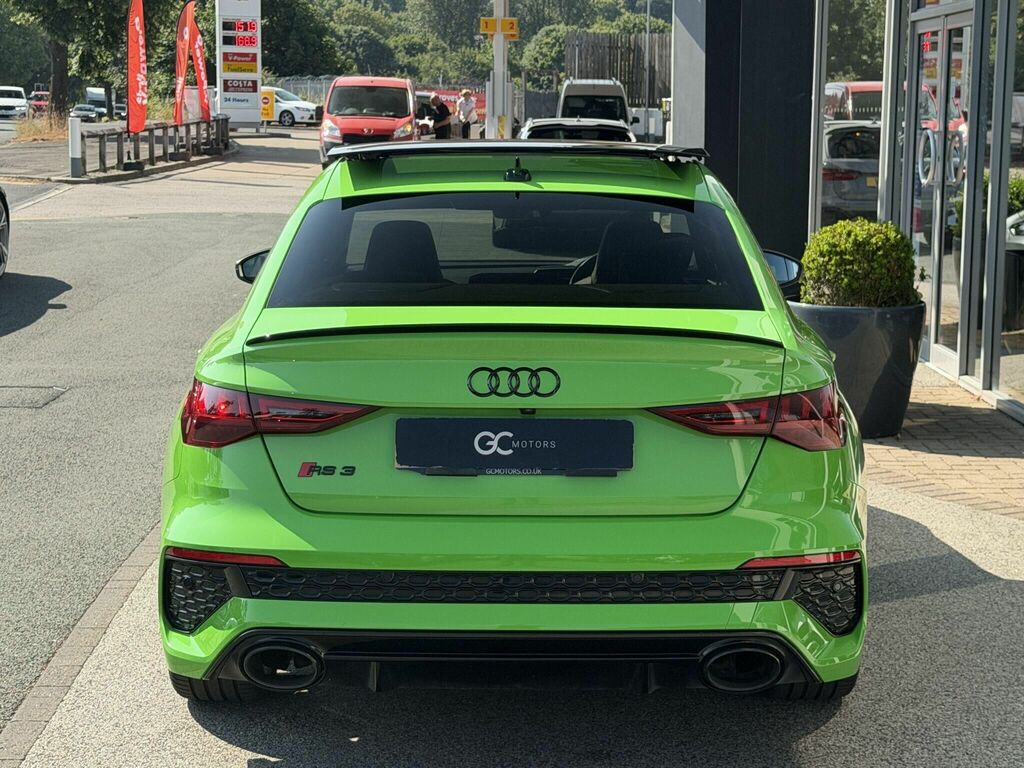 Audi RS3 2.5 Tfsi Vorsprung Saloon S Tronic Quat GJ73UTE Green #6