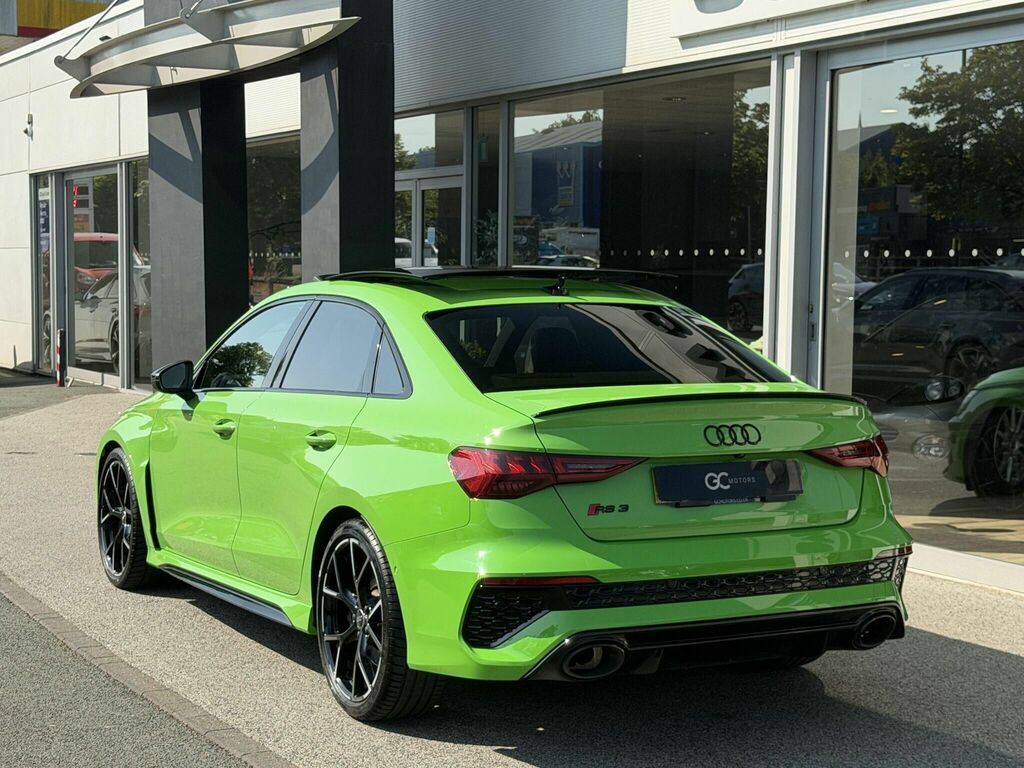 Audi RS3 2.5 Tfsi Vorsprung Saloon S Tronic Quat GJ73UTE Green #5