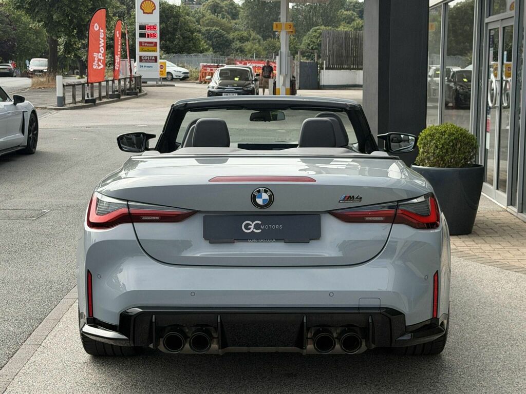 BMW M4 3.0 Biturbo Competition Convertible Ste Grey #6