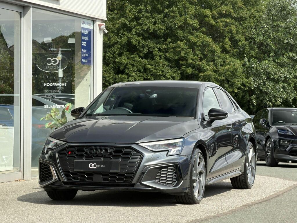 Audi S3 2.0 Tfsi Black Edition Saloon S Tronic Grey