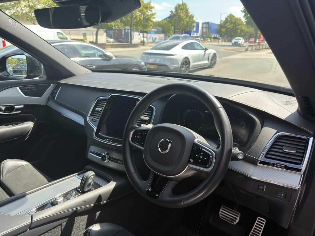 Volvo XC90 R-design B5 Mhev Awd Silver #11