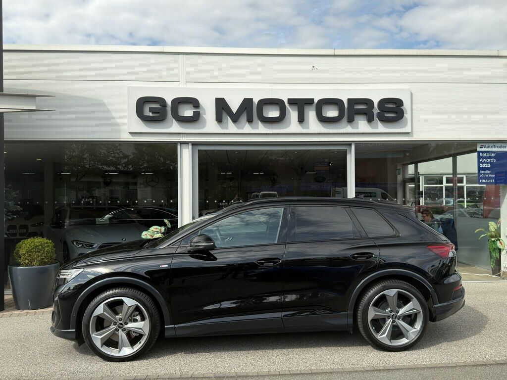 Audi Q4 E Tron 55 Black Edition Suv Quattro 82K Black #4