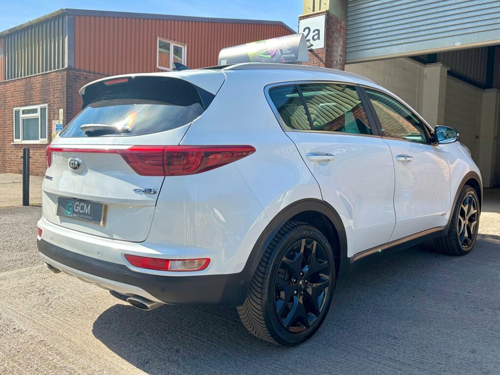 Kia Sportage 2.0 Crdi Gt-line S Awd Euro 6 WK18RZV White #6