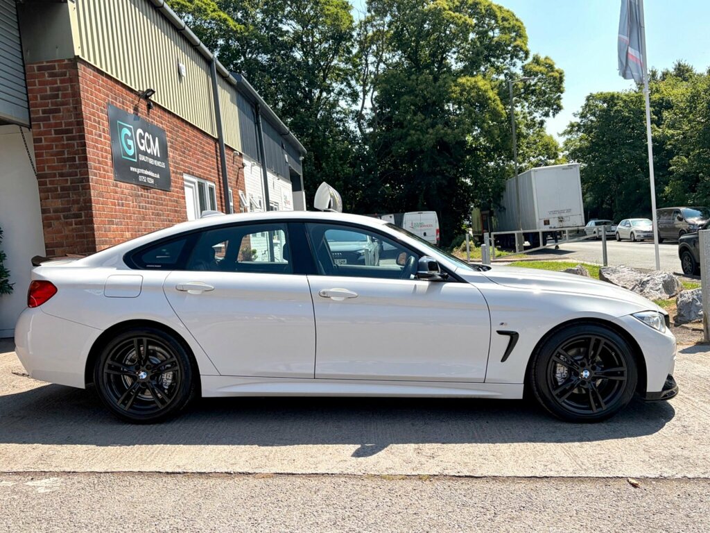 BMW 4 Series Gran Coupe 2.0 420I M Sport Hatchback Euro White #5