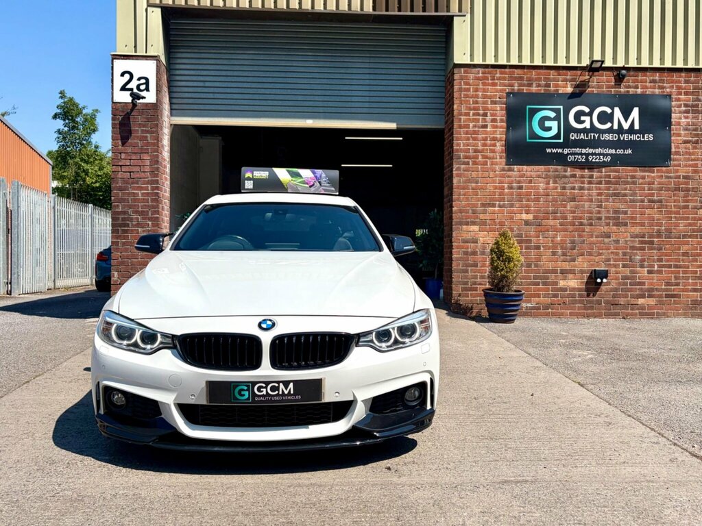 BMW 4 Series Gran Coupe 2.0 420I M Sport Hatchback Euro White #3