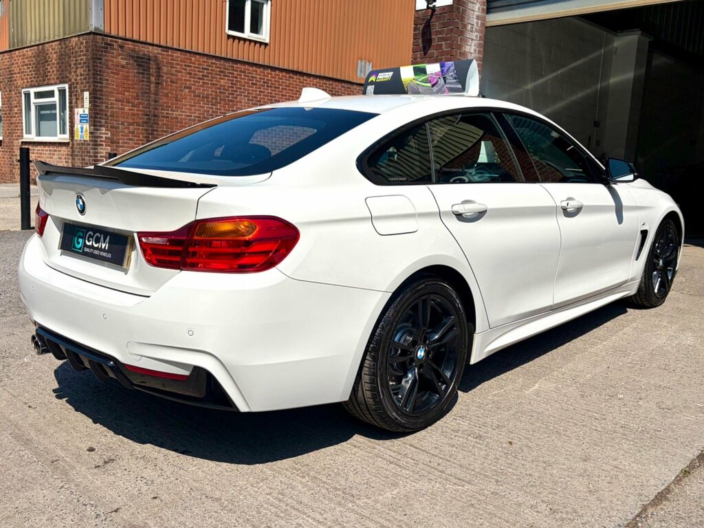 BMW 4 Series Gran Coupe 2.0 420I M Sport Hatchback Euro White #6