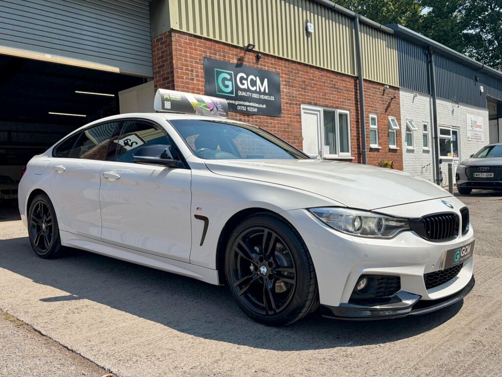 BMW 4 Series Gran Coupe 2.0 420I M Sport Hatchback Euro White #4