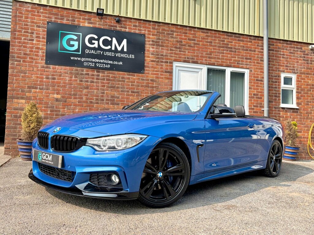 BMW 4 Series 2.0 420D M Sport Euro 6 Ss Blue