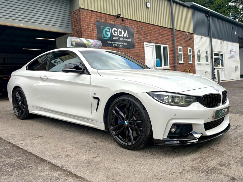BMW 4 Series 2.0 430I Gpf M Sport Euro 6 Ss WJ69XOE White #4
