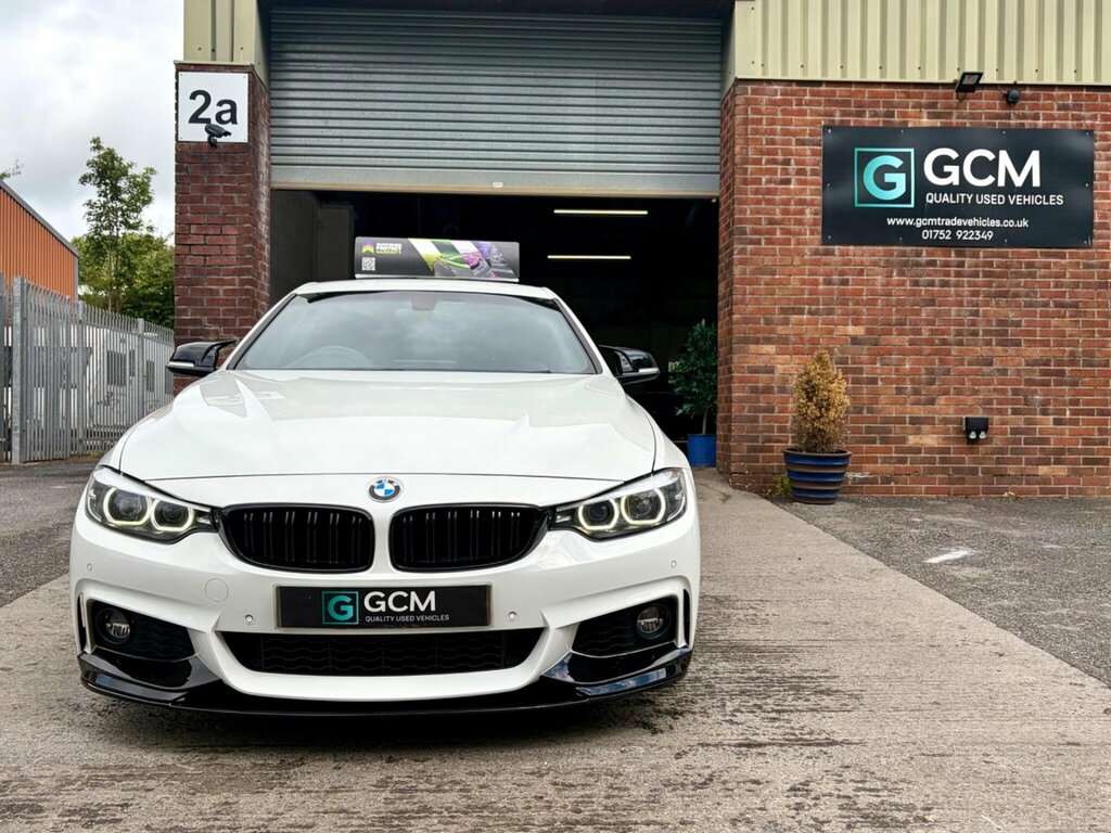 BMW 4 Series 2.0 430I Gpf M Sport Euro 6 Ss WJ69XOE White #3