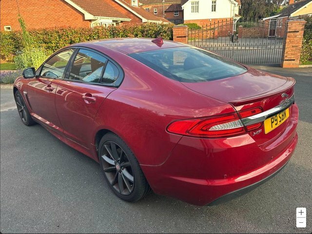Jaguar XF 2.2D R-sport Euro 5 S S Red #4