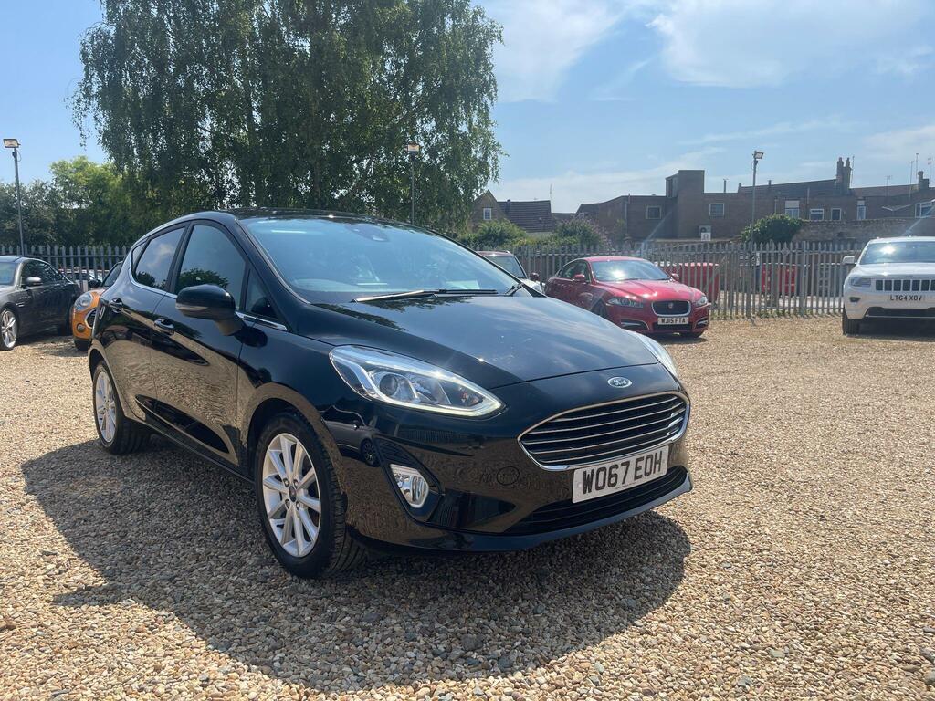 Ford Fiesta 1.0T Ecoboost Titanium Euro 6 Ss Black
