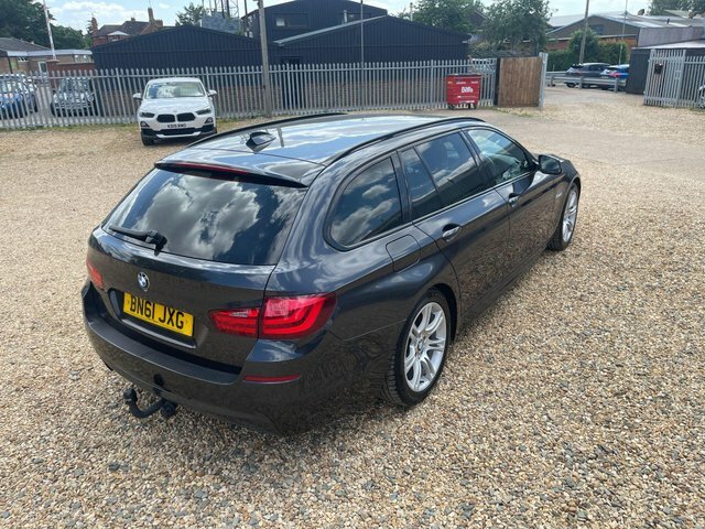 BMW 5 Series 2.0 520D M Sport Touring Steptronic Euro 5 Grey #22