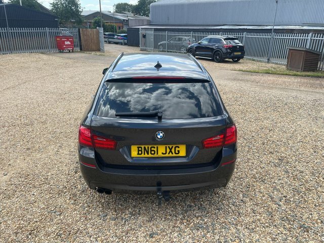BMW 5 Series 2.0 520D M Sport Touring Steptronic Euro 5 Grey #21