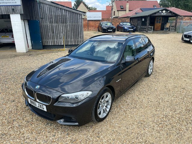 BMW 5 Series 2.0 520D M Sport Touring Steptronic Euro 5 Grey #19