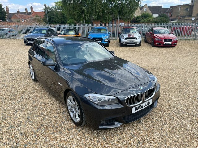 BMW 5 Series 2.0 520D M Sport Touring Steptronic Euro 5 Grey #17