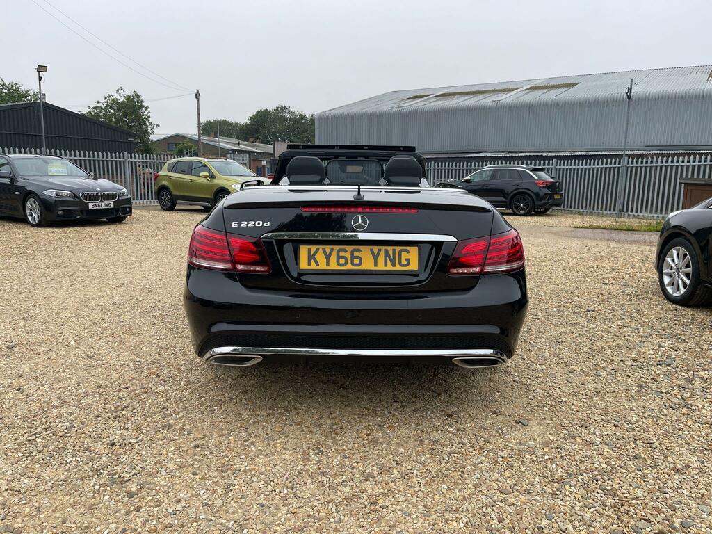 Mercedes-Benz E Class 2.1 E220d Amg Line Edition Cabriolet G-tronic Eur Black #5
