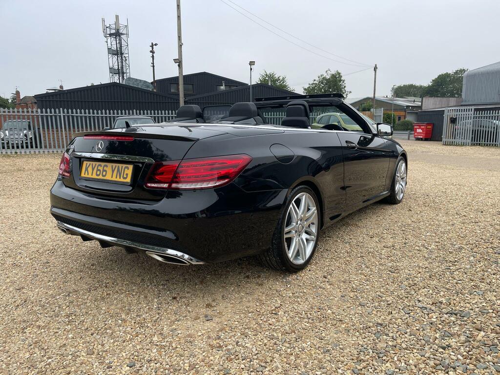 Mercedes-Benz E Class 2.1 E220d Amg Line Edition Cabriolet G-tronic Eur Black #6