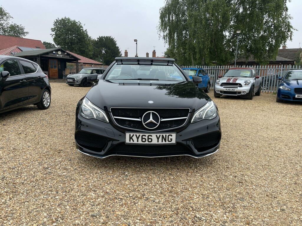 Mercedes-Benz E Class 2.1 E220d Amg Line Edition Cabriolet G-tronic Eur Black #2