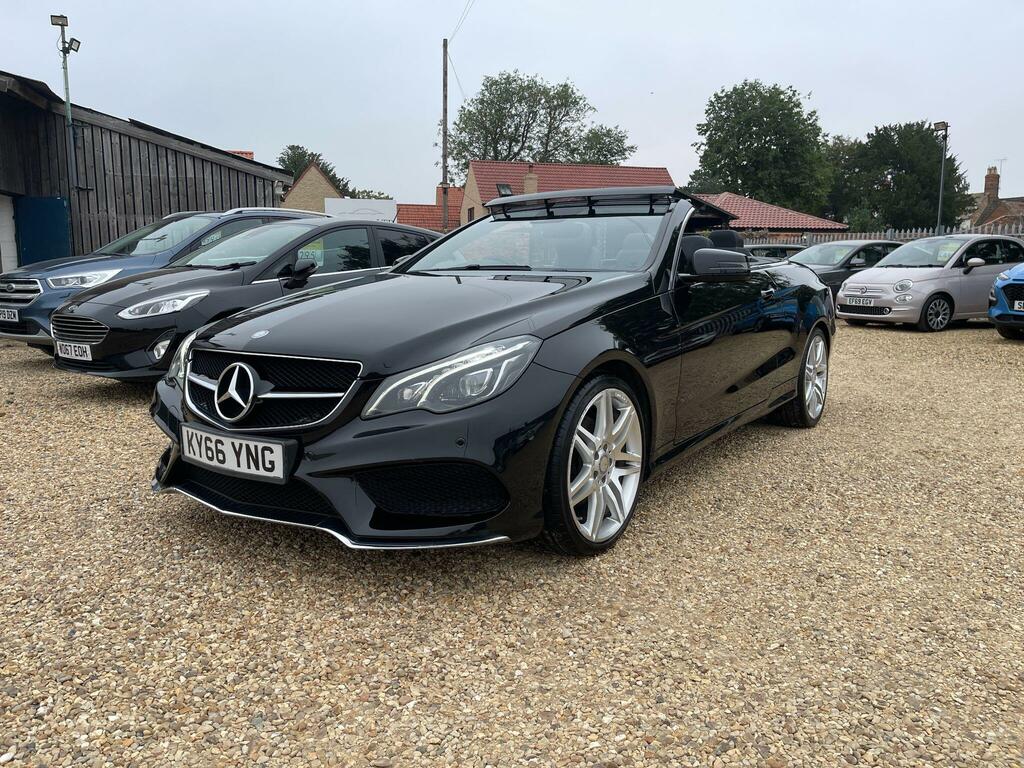 Mercedes-Benz E Class 2.1 E220d Amg Line Edition Cabriolet G-tronic Eur Black #3